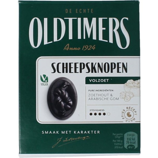 Oldtimers Scheepsknopen (185 Gram)