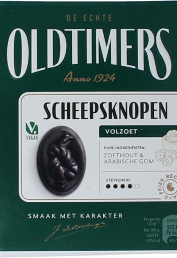 Oldtimers Scheepsknopen (185 Gram)