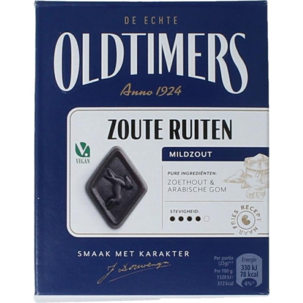 Oldtimers Hindelooper ruitjes (185 Gram)