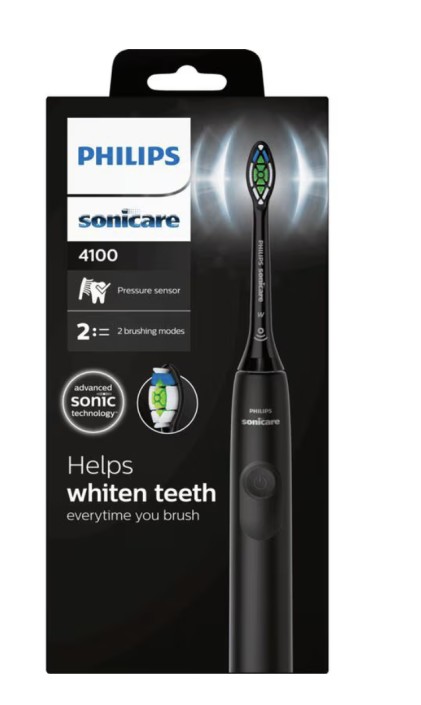 Philips Sonicare 4100 Elektrische Tandenborstel Zwart - HX3681/54