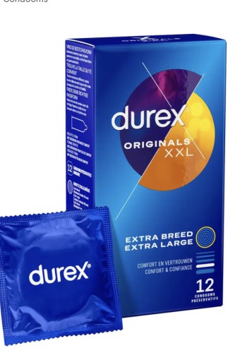 Durex Condooms XXL 12 Stuks