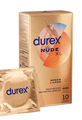 Durex Nude XL condooms 10 Stuks