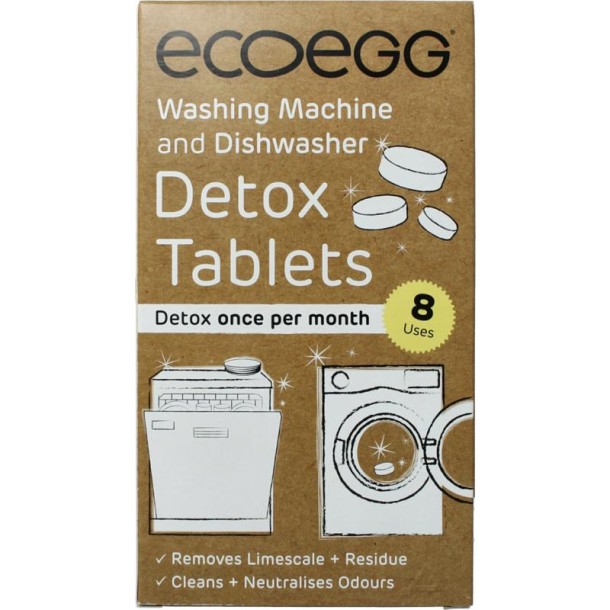 Eco Egg Wasmachine / vaatwasmachine reiniger (8 Stuks)