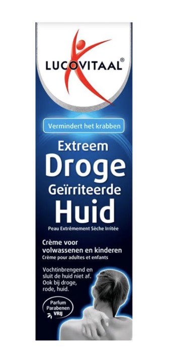 Lucovitaal droge extreem geirriteerde huid creme