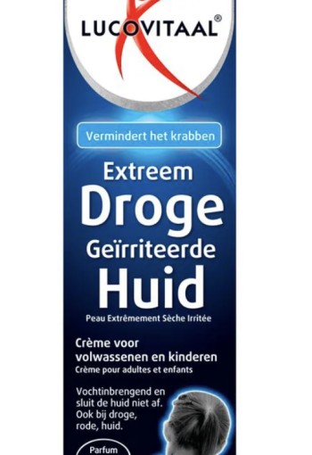Lucovitaal droge extreem geirriteerde huid creme