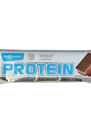 Maxsport Proteine GF reep nougat (50 Gram)
