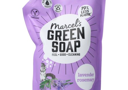 Marcel's GR Soap Handzeep lavendel & rosemarijn navulling (1000 Milliliter)