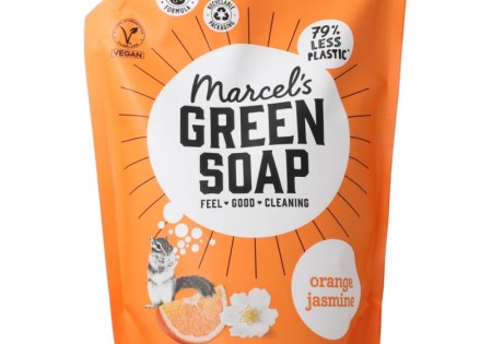Marcel's GR Soap Handzeep sinaasappel & jasmijn navulling (1000 Milliliter)