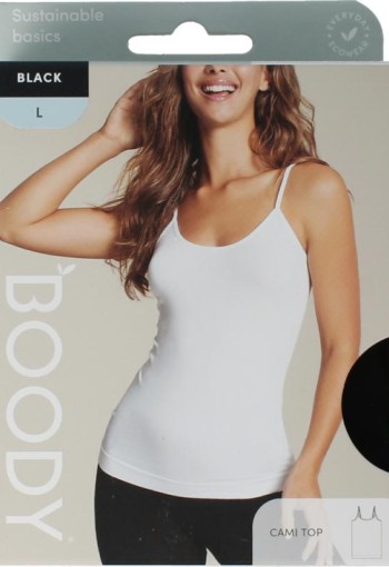 Boody Cami top zwart large (1 Stuks)