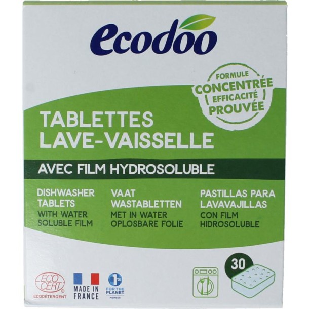 Ecodoo Vaatwasmachine tabletten (30 Stuks)