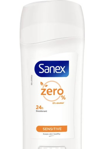 Sanex Deodorant stick zero % sensitive 65 Milliliter