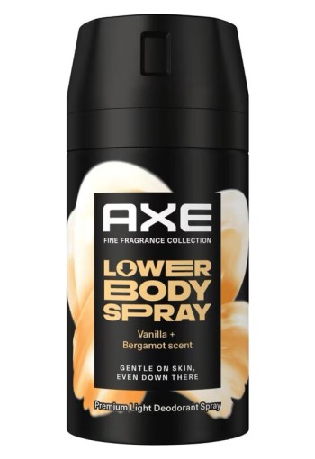 Axe Lower Body Spray Vanilla & Bergamot 100 ML