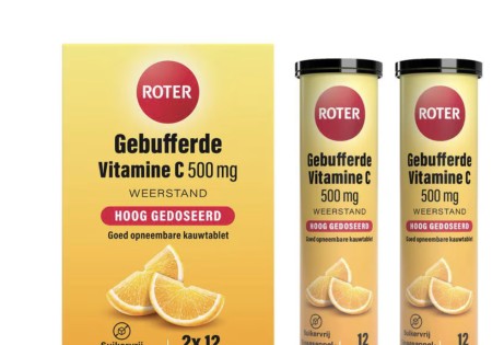 Roter gebufferde vit C 500mg 24st