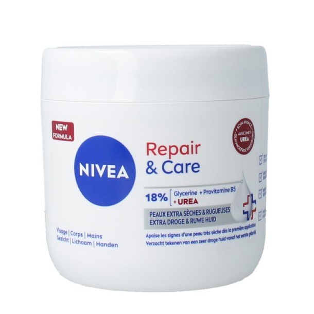 Nivea Body repair & care urea creme (400 Milliliter)
