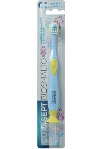 Curasept Biosmalto tandenborstel baby 0-3 jaar (1 Stuks)