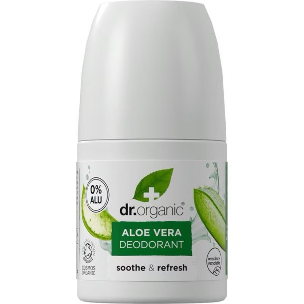 Dr. Organic Aloe Vera Deodorant Roller 50ML