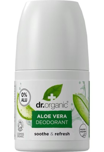 Dr. Organic Aloe Vera Deodorant Roller 50ML