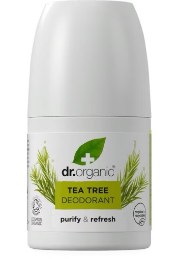 Dr. Organic Tea Tree Deodorant Roller 50ML