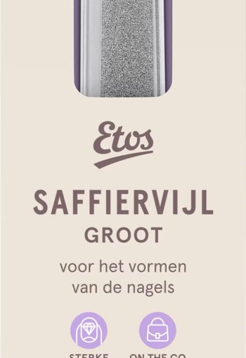 Etos Saffieren Nagelvijl Groot