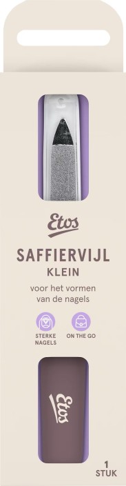 Etos Saffieren Nagelvijl Klein