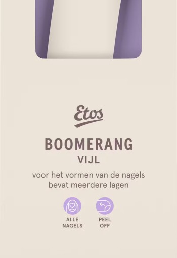 Etos Nagelvijl Boomerang