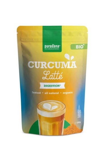 Purasana Instant curcuma latte bio (100 Gram)