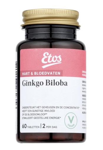 Etos Gingkgo Biloba Tabletten 60 stuks