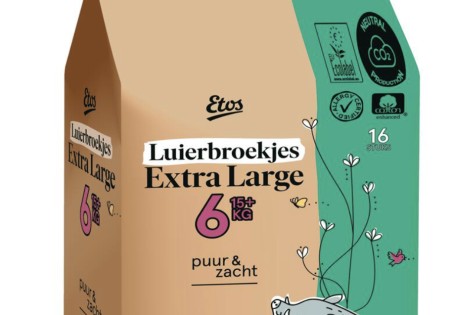 Etos Puur & Zacht Luierbroekjes Maat 6 Extra Large 15+ kg 16 stuks