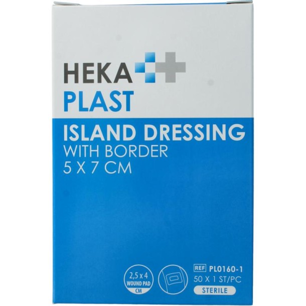Hekaplast Border 5cmx7cm eiland (50 Stuks)