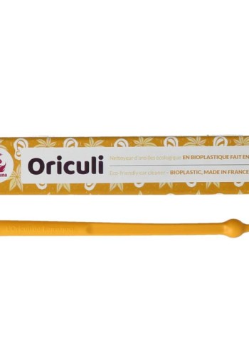 Lamazuna Bioplastic oriculi yellow (1 Stuks)