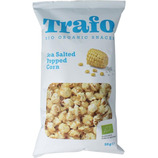 Trafo Popcorn zout bio (50 Gram)