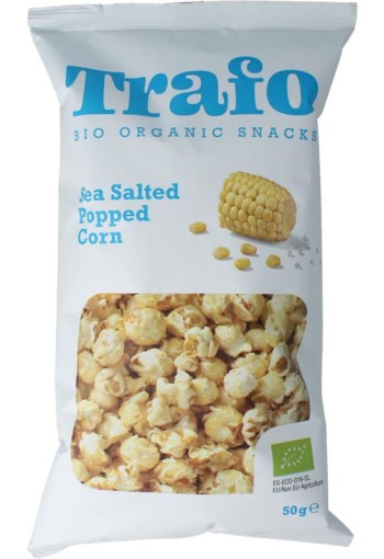 Trafo Popcorn zout bio (50 Gram)
