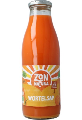 Zonnatura Wortelsap bio (750 Milliliter)