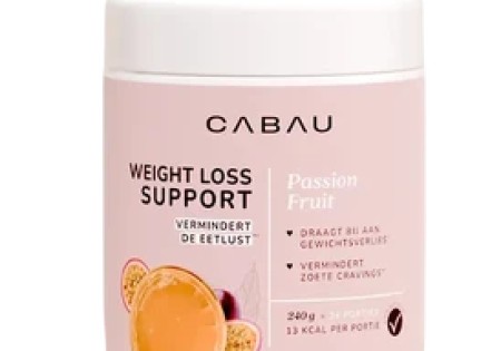 Cabau Weight Loss Support Passion Fruit Poeder 240GR