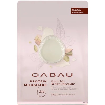 Cabau Lifestyle Protein Milkshake 500gr Pistachio White Chocolate