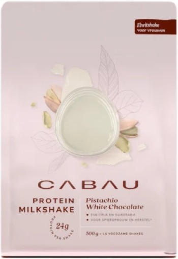 Cabau Lifestyle Protein Milkshake 500gr Pistachio White Chocolate