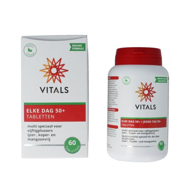Vitals Elke dag 50+ (60 Tabletten)