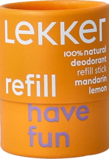 Lekker Company Deodorant refill have fun (40 Gram)