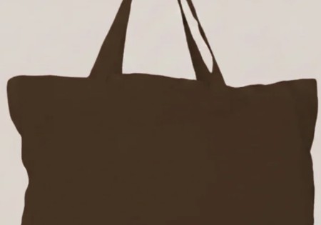 Cabau Canvas tas XL chocolate brown