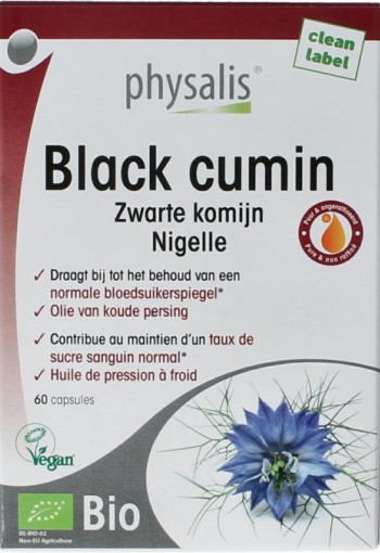Physalis Black cumin bio (60 Capsules)