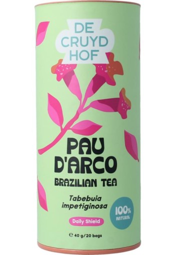 Cruydhof Thee pau d'Arco / lapacho (20 Stuks)