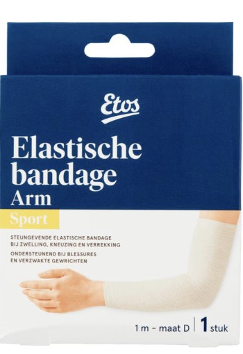 Etos Sport Elastische Bandage Arm Wit