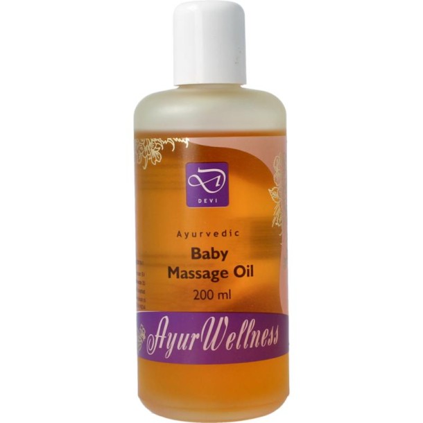 Devi Ayurwellness baby massage oil (200 Milliliter)