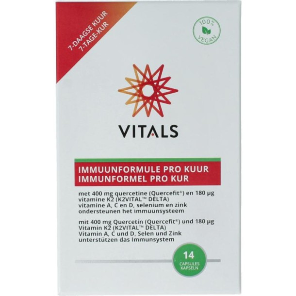 Vitals Immuunformule pro kuur (14 Capsules)