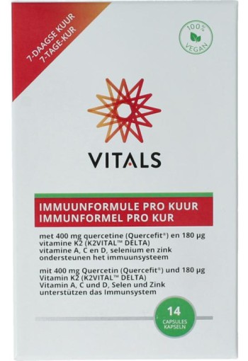 Vitals Immuunformule pro kuur (14 Capsules)