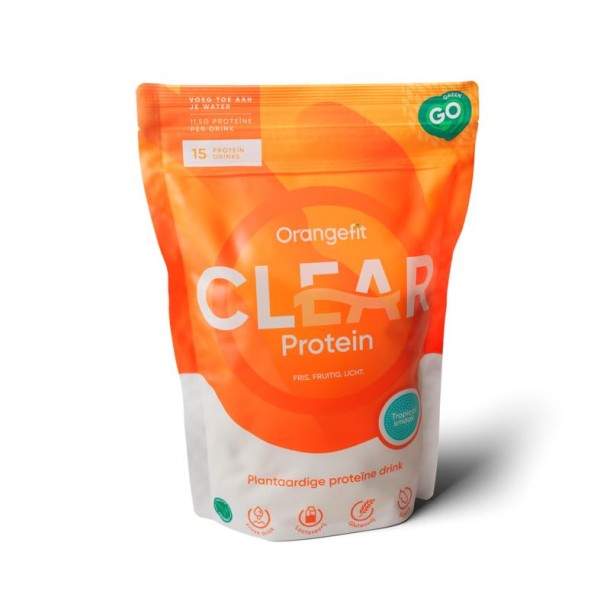 Orangefit Clear protein tropical (240 Gram)