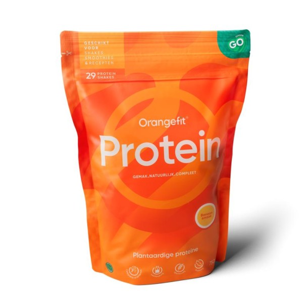 Orangefit Protein shake banana (750 Gram)
