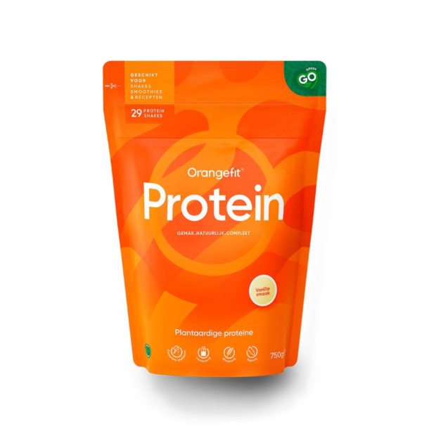 Orangefit Protein shake vanilla (750 Gram)