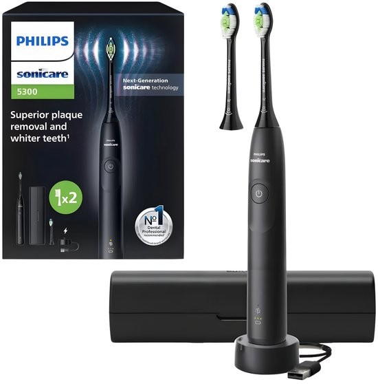 Philips Sonicare Series 5300 Elektrische Tandenborstel black