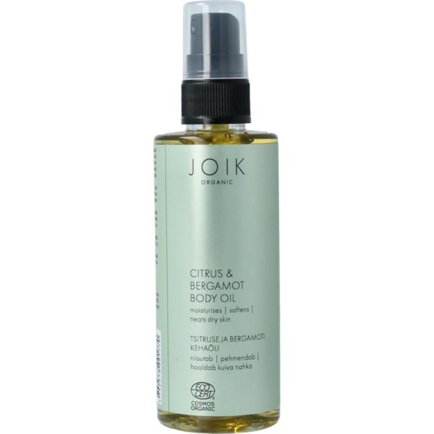 Joik Citrus & bergamot body oil (100 Milliliter)